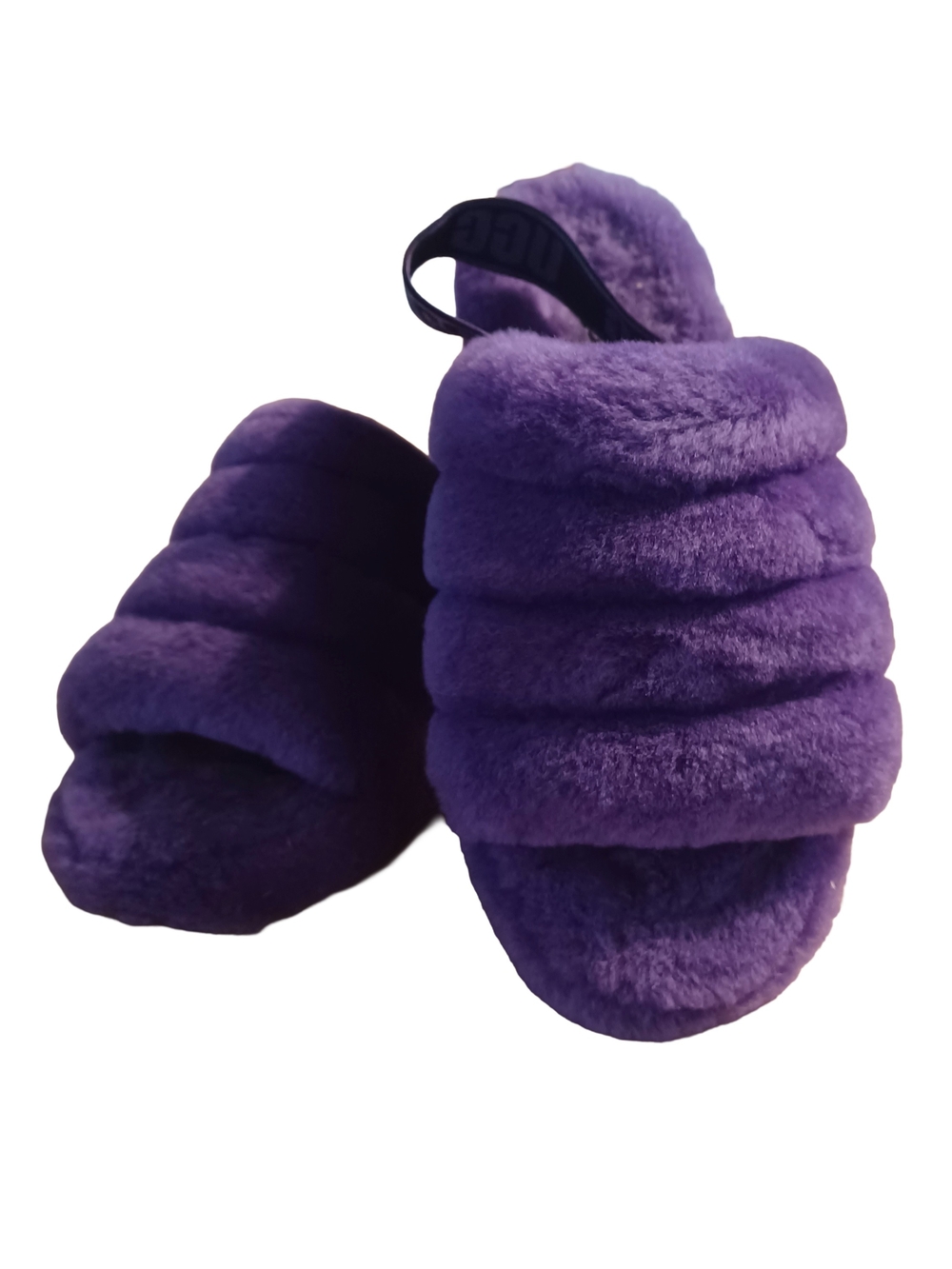 UGG FLUFF YEAH SLIDE SLIPPERS SIZE 7